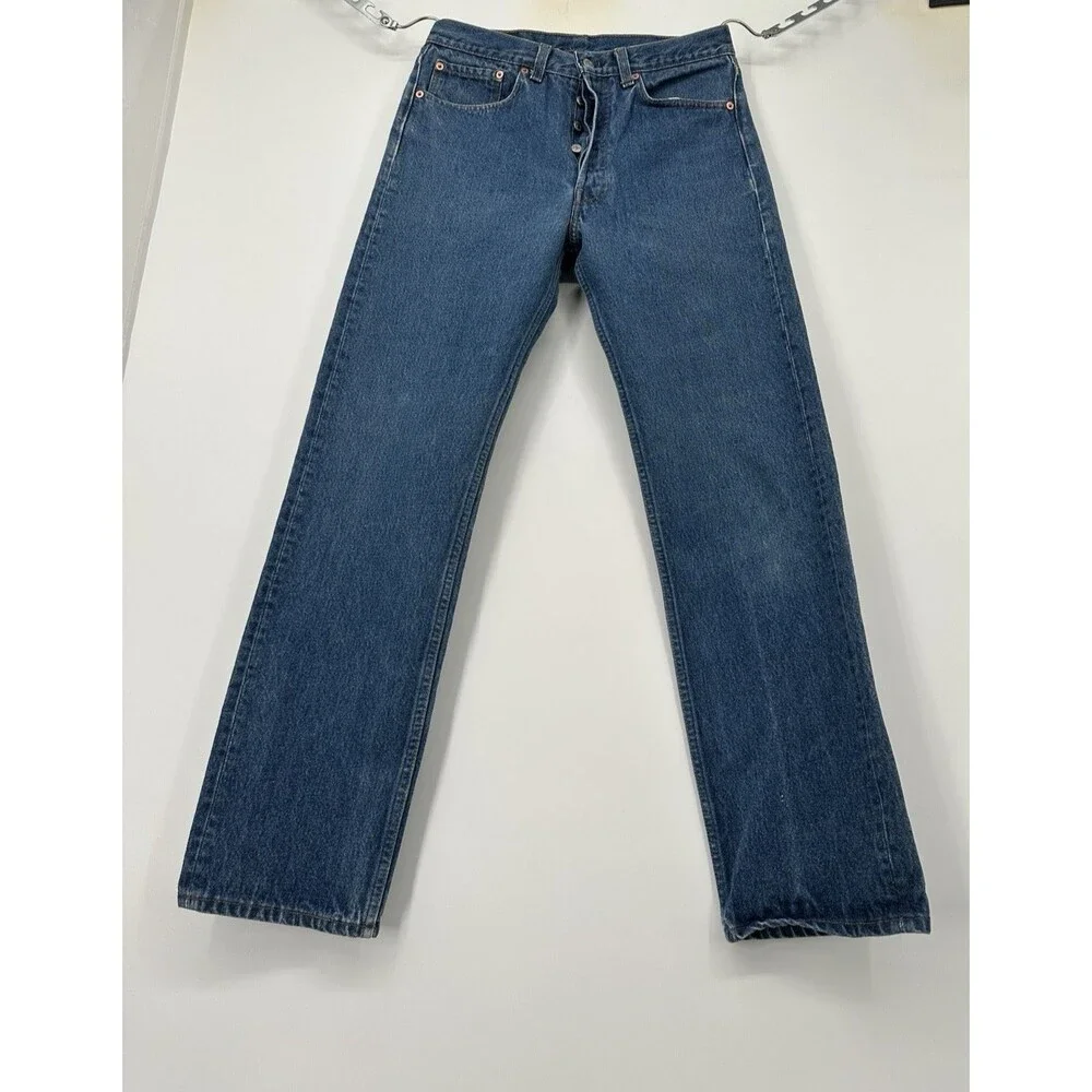 Vtg 90s‎ Levi's 501xx Denim Buttonfly Jeans 32x30 Mint   Med Wash Made in USA